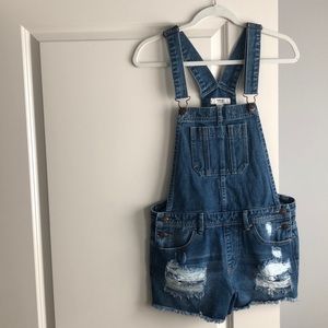 Forever 21 Shorts Overalls